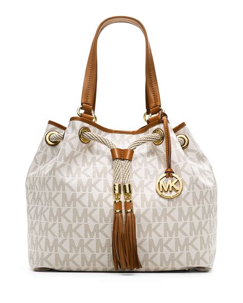 michael kors beige purse leather|michael kors purses prices.